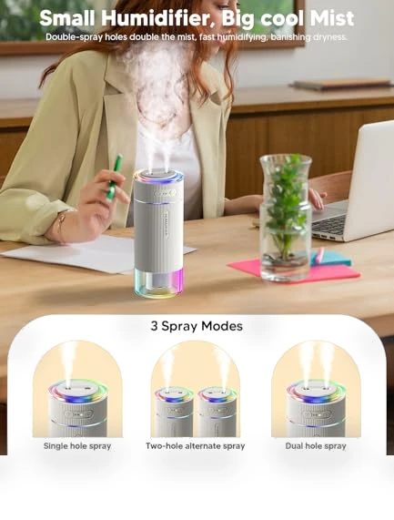 Portable Small Humidifier — Air Moisturizers, WSKEN