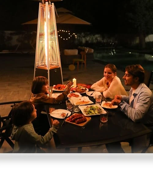Pyramid Patio Heater — Parts, EAST OAK