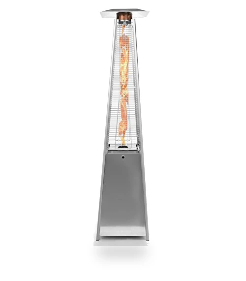 Pyramid Style Outdoor Patio Heater with Dancing Flame — Patio Heaters, Thermo Tiki