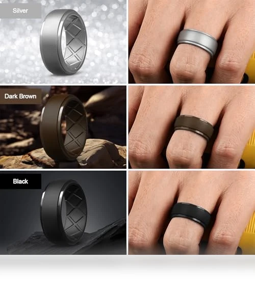 Silicone Rings Multipack — Smart Rings, Egnaro