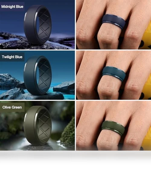 Silicone Rings Multipack — Smart Rings, Egnaro