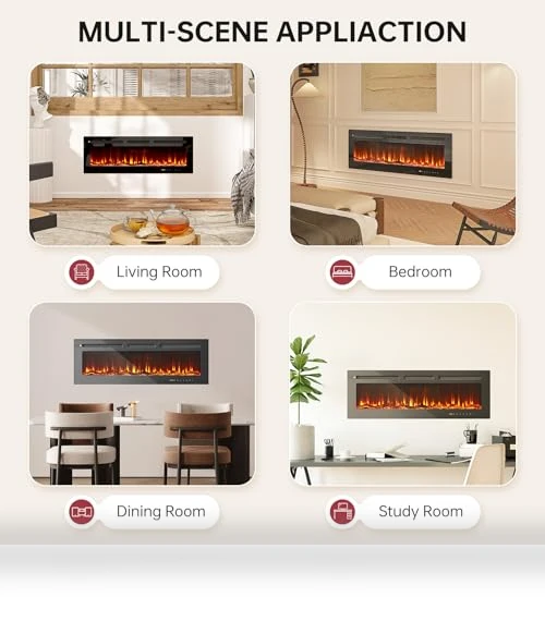 Smart Electric Fireplace — Outdoor Fireplaces, oneinmil