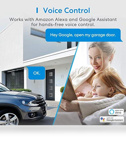Smart Garage Door Opener Remote — Smart Home Hubs & Controllers, meross