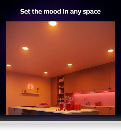 Smart Slim LED Downlight — Recessed Lighting, Philips Hue