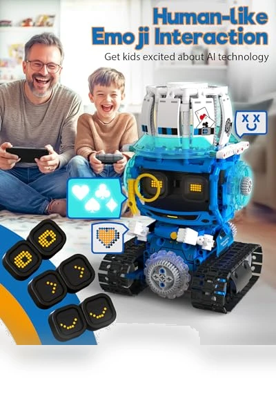 STEM Robot Building Toys — Interactive Figures & Robots, Opmind