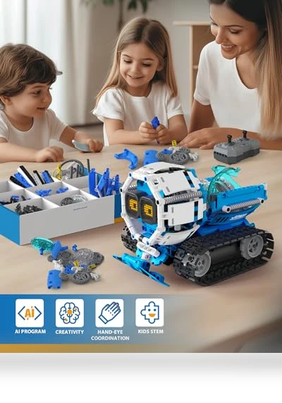 STEM Robot Building Toys — Interactive Figures & Robots, Opmind