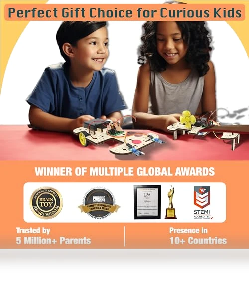 STEM Robotics Kit for Kids — Science Kits, Butterfly EduFields