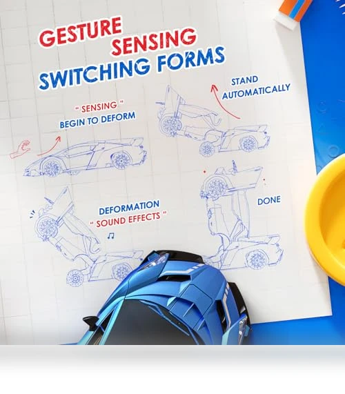 Transform Remote Control Car — Interactive Figures & Robots, Holyton