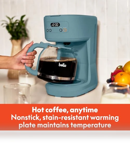 12 Cup Programmable Coffee Maker — Coffee Makers, BELLA