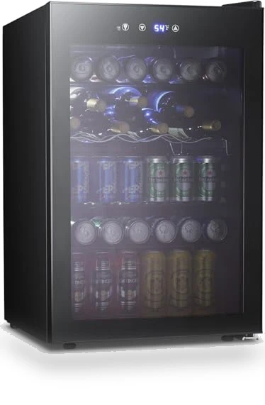 4.5 Cu.ft Beverage Refrigerator and Cooler — Mini Fridges, Kismile
