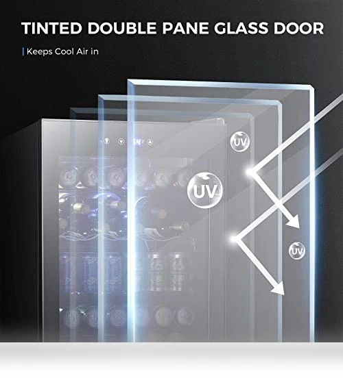 4.5 Cu.ft Beverage Refrigerator and Cooler — Mini Fridges, Kismile