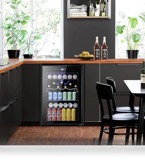 4.5 Cu.ft Beverage Refrigerator and Cooler — Mini Fridges, Kismile