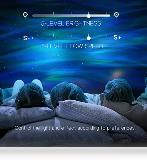 Aurora Projector with Light Effects and Bluetooth Speaker — Outdoor Light Projectors, HODANS