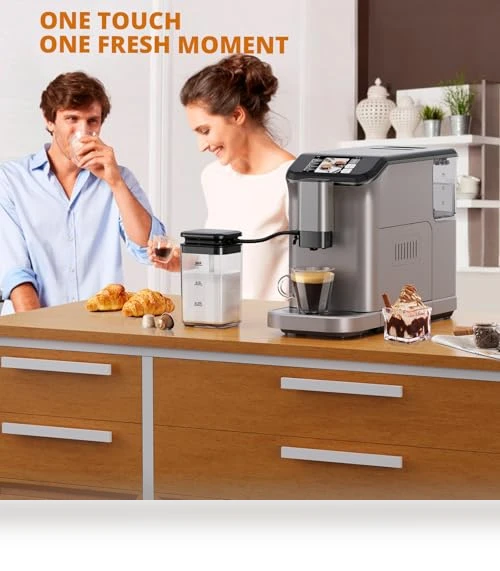 Automatic Espresso Coffee Machine with Milk Frother — Coffee & Espresso Combos, dainslef