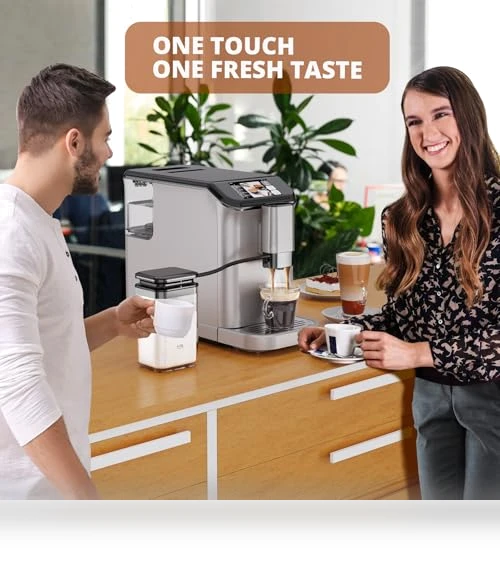 Automatic Espresso Coffee Machine with Milk Frother — Coffee & Espresso Combos, dainslef