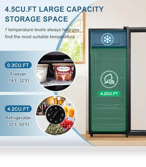 Beverage Refrigerator — Mini Fridges, DRIXNO