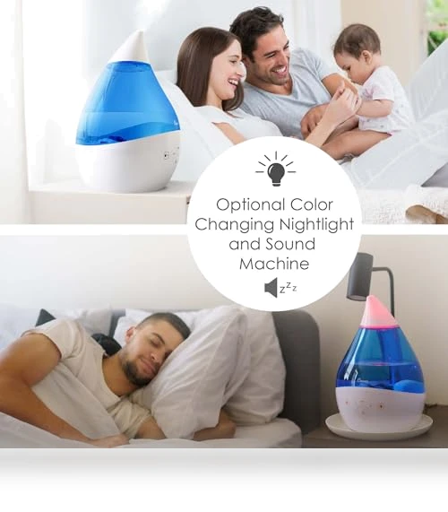 Drop 2.0 Ultrasonic Cool Mist Humidifier — Air Moisturizers, Crane