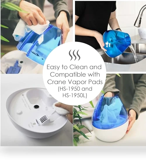 Drop 2.0 Ultrasonic Cool Mist Humidifier — Air Moisturizers, Crane