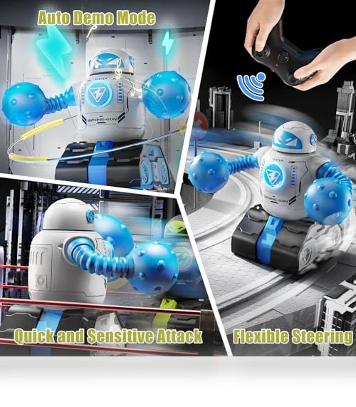 Fighting Robots Set of 2 — Interactive Figures & Robots, cxjoigxi