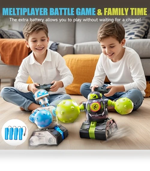 Fighting Robots Set of 2 — Interactive Figures & Robots, cxjoigxi
