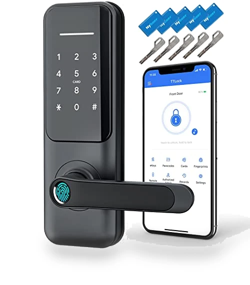 Fingerprint Smart Door Lock and Handle — Smart Home Security, Nyboer