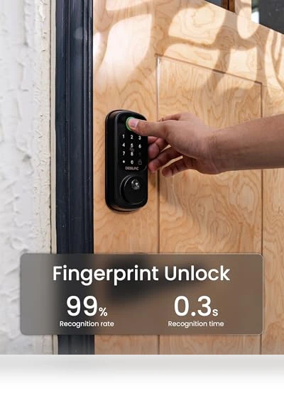 Fingerprint Smart Door Lock — Smart Home Security, DESLOC
