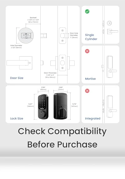 Fingerprint Smart Door Lock — Smart Home Security, DESLOC