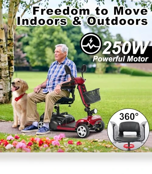 Foldable Electric Mobility Scooter — Mobility Scooters, LODSTUN