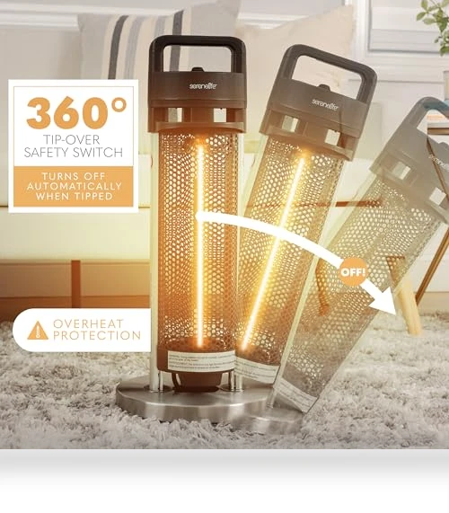 Infrared Patio Heater — Patio Heaters, SereneLife