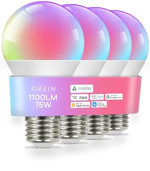 Matter Smart Light Bulb — LED, OREiN
