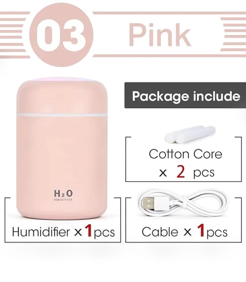 Portable Mini Humidifier — Air Moisture Control, Saunana
