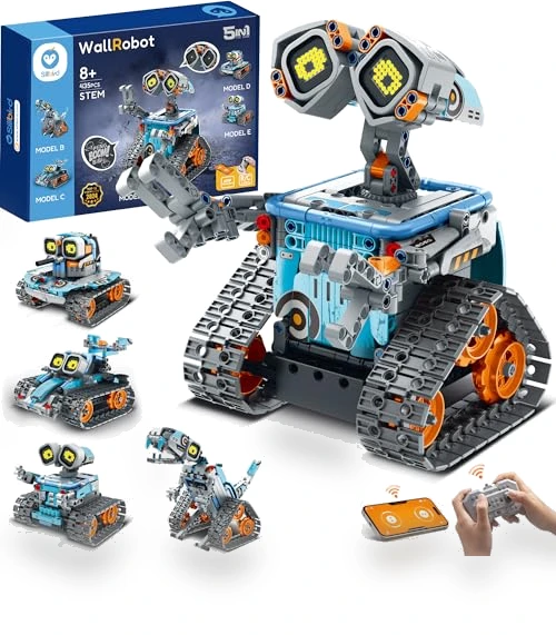 Robot Building Kit with Remote Control — Interactive Figures & Robots, Sillbird