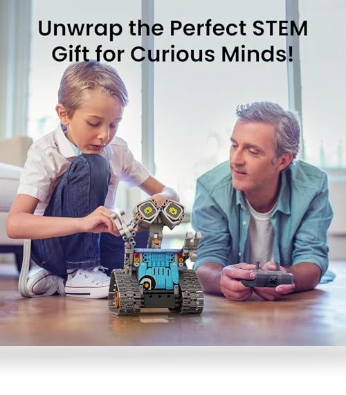 Robot Building Kit with Remote Control — Interactive Figures & Robots, Sillbird