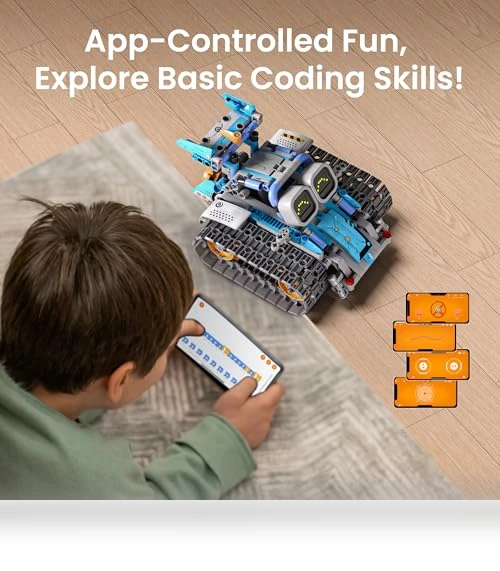 Robot Building Kit with Remote Control — Interactive Figures & Robots, Sillbird