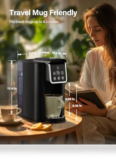 Single Serve Coffee Maker 2.0 — Chilled Brew Essentials, SHARDOR