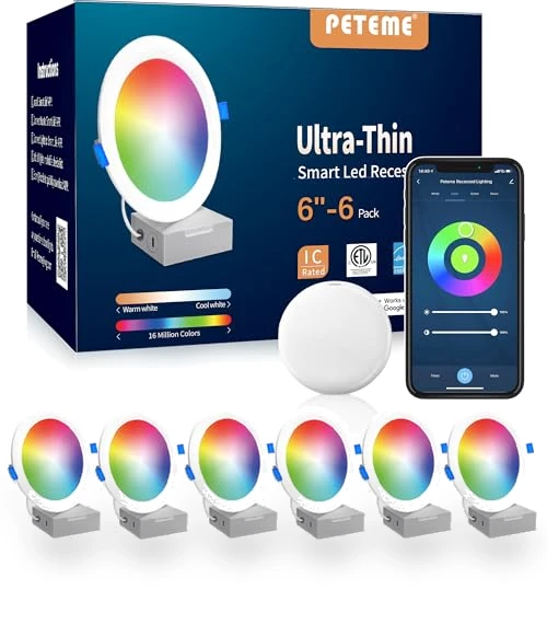 Smart LED Recessed Lighting — LED, Peteme