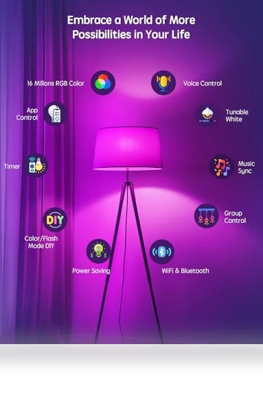 Smart Light Bulbs — LED, HIFILUZ