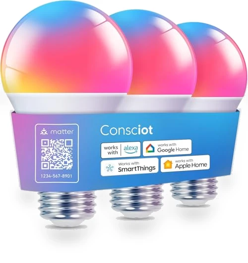 Smart Light Bulbs — LED, Consciot