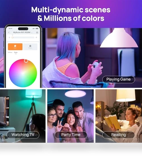 Smart Light Bulbs — LED, Consciot