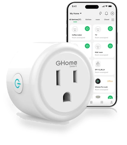 Smart Plug — Smart Home Hubs & Controllers, GHome Smart