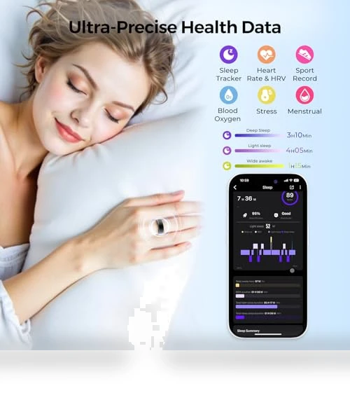 Smart Ring Fitness Tracker — Smart Rings, Domhong
