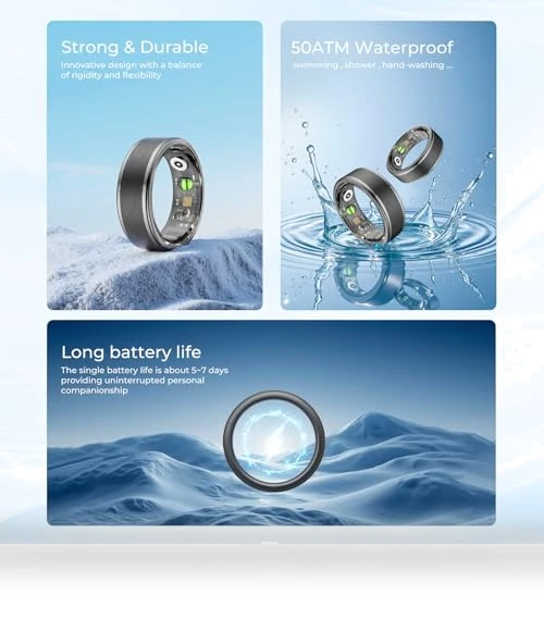 Smart Ring Fitness Tracker — Smart Rings, Domhong
