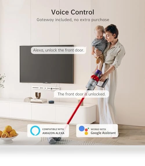 Smart WiFi Front Door Lock — Deadbolts, hornbill