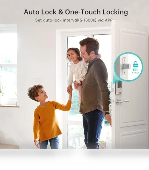 Smart WiFi Front Door Lock — Deadbolts, hornbill