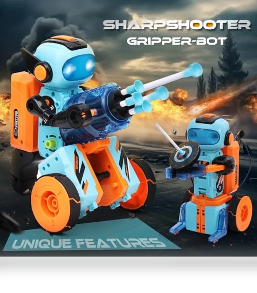 STEM Circuits Robot Building Toys — Construction Kits, Kyanio