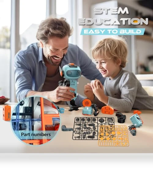 STEM Circuits Robot Building Toys — Construction Kits, Kyanio