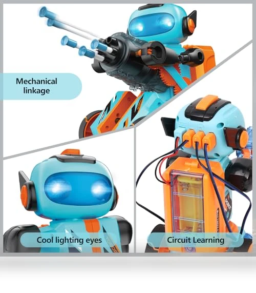 STEM Circuits Robot Building Toys — Construction Kits, Kyanio