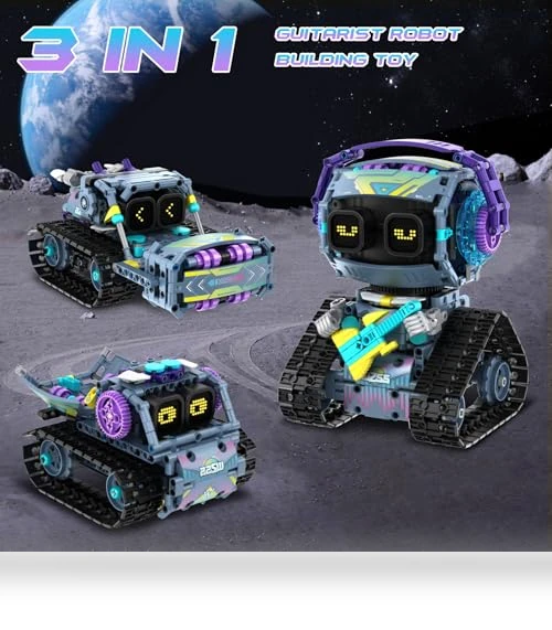 STEM Robot Building Kit for Kids — Construction Kits, QHECTTY