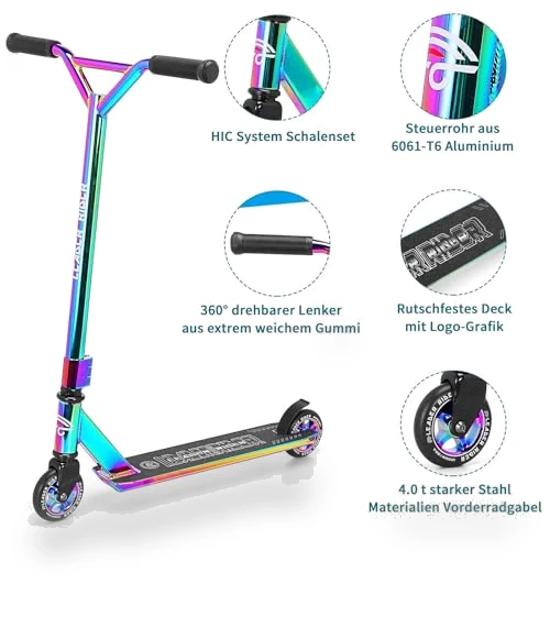 Stunt Scooter for Kids and Beginners — Scooters & Gear, LEADER RIDER
