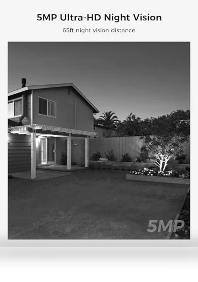 Wireless Security Camera Outdoor Kit — Outdoor Security Cameras, Hiseeu